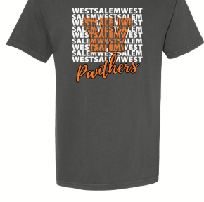WS Panthers "W" Tee