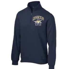 Aquinas 1/4 Zip Sweatshirt