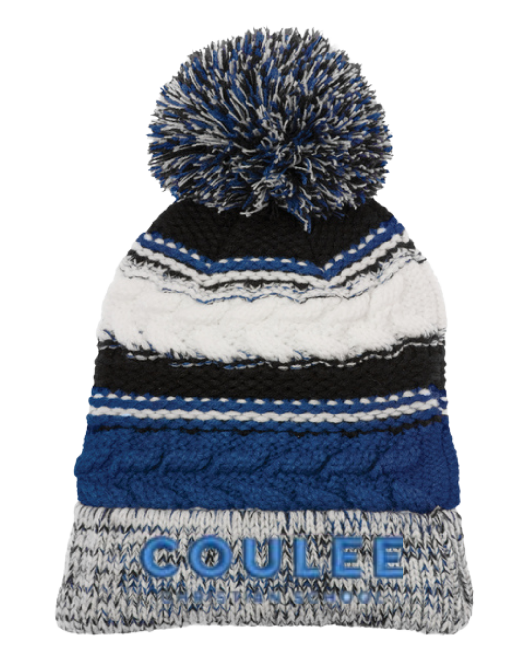 Coulee Christian Pom Pom Team Beanie