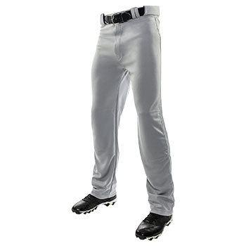 Champro Grey Baseball Open Bottom Pant