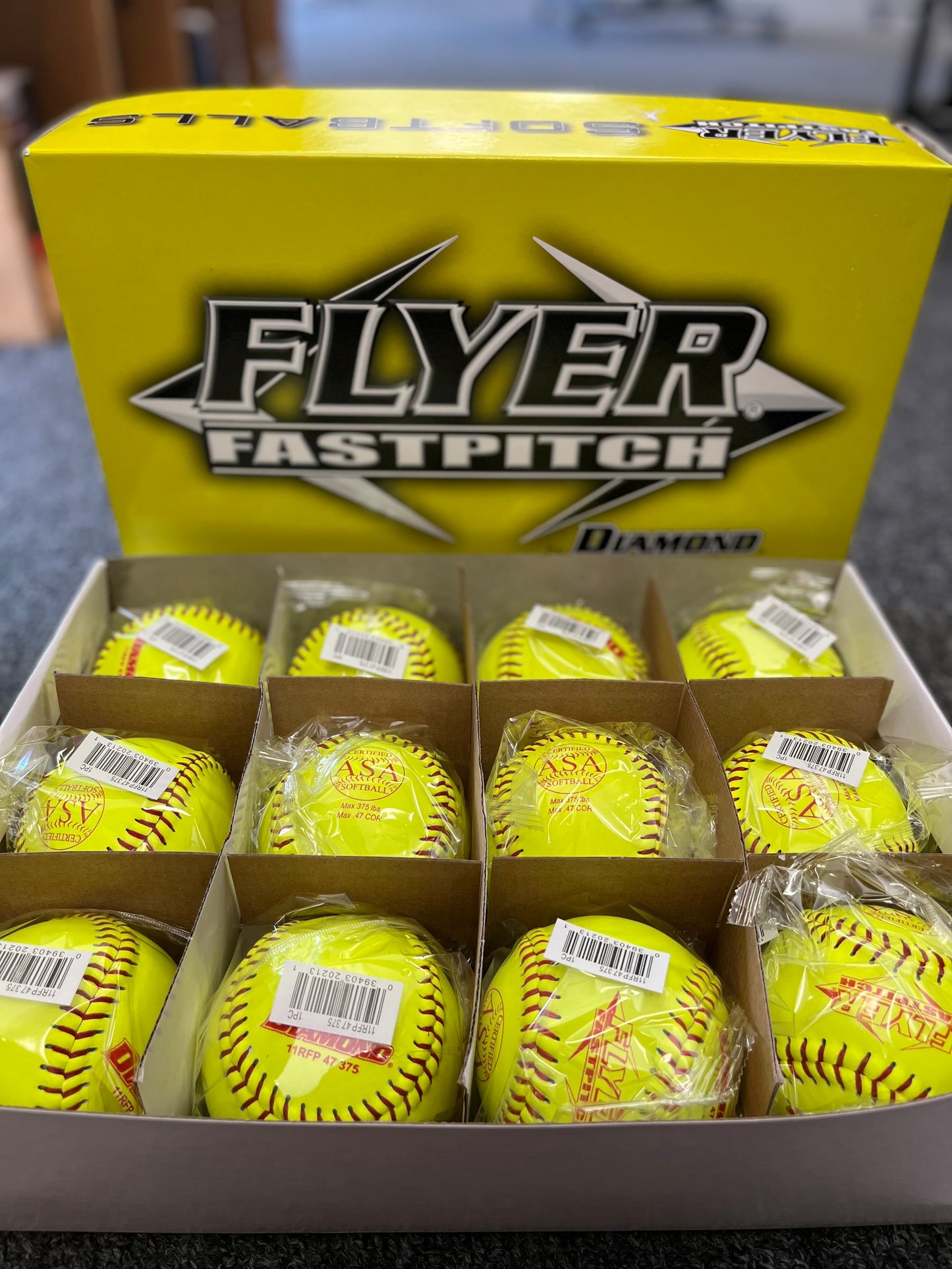Diamond 11" ASA Softballs