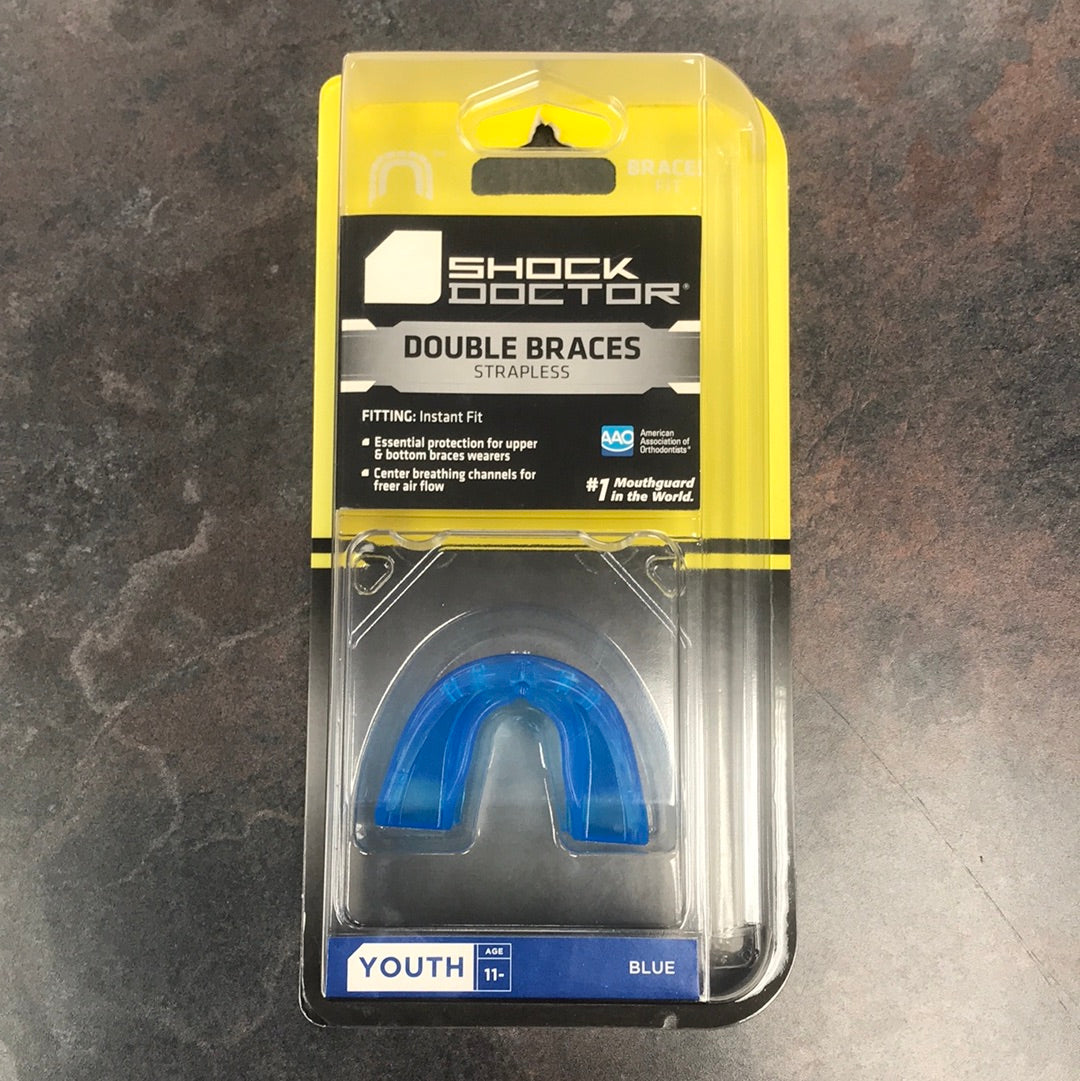 SHOCK DOCTOR DBL BRACE MOUTH GUARD