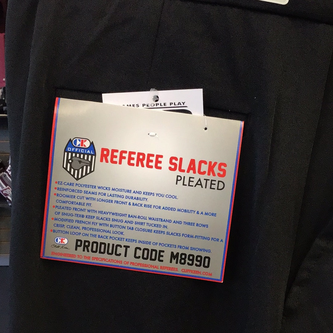 CLIFF KEEN BASKETBALL OFFICIALS PANTS