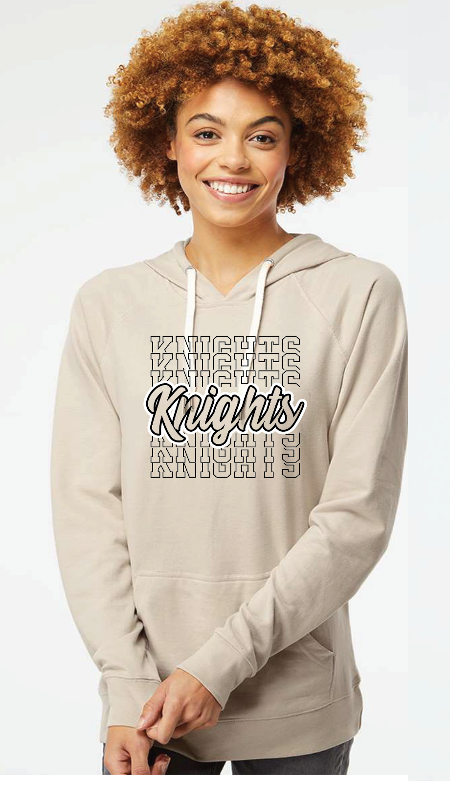 KNIGHTS REPEAT LOGO HOOD