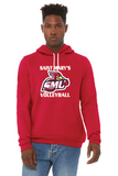 SMU Volleyball Bella + Canvas - BELLA+CANVAS Unisex Sponge Fleece Pullover Hoodie (BC3719)