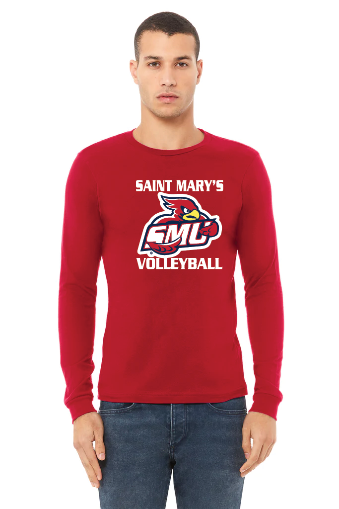 SMU Volleyball Bella + Canvas - BELLA+CANVAS Unisex Jersey Long Sleeve Tee