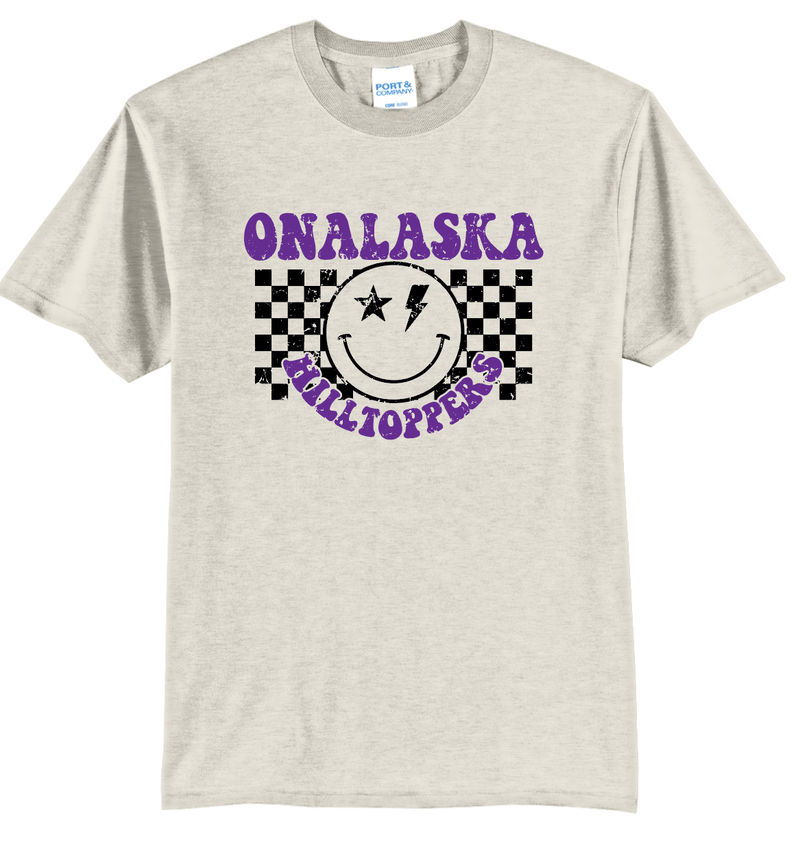 Onalaska Smiley Face Tees