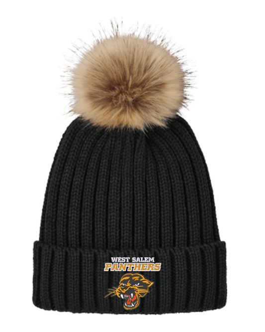 West Salem Faux Fur Pom Beanie