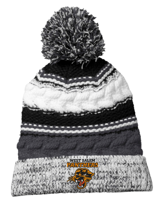 West Salem Pom Pom Team Beanie