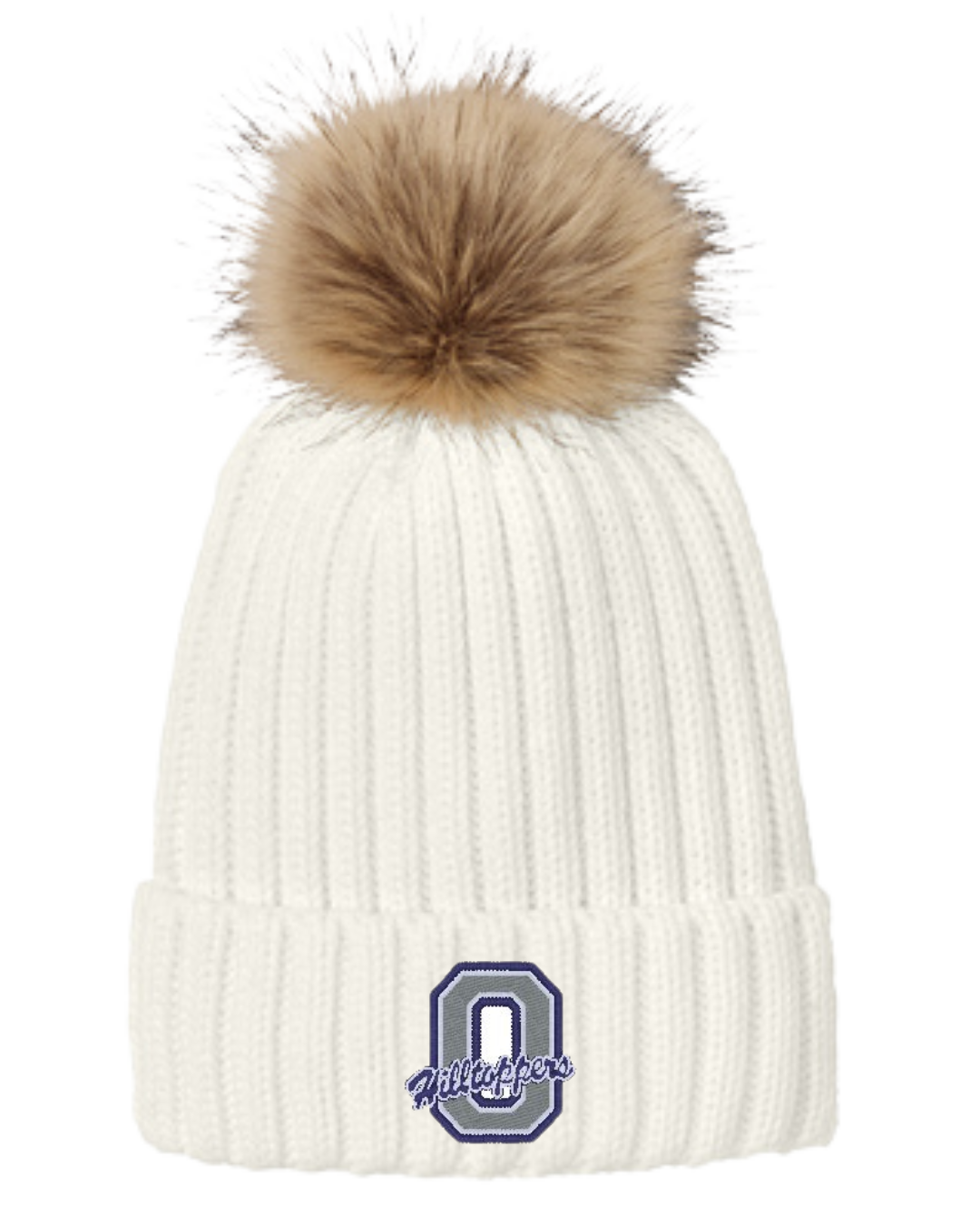 Onalaska Faux Fur Pom Beanie