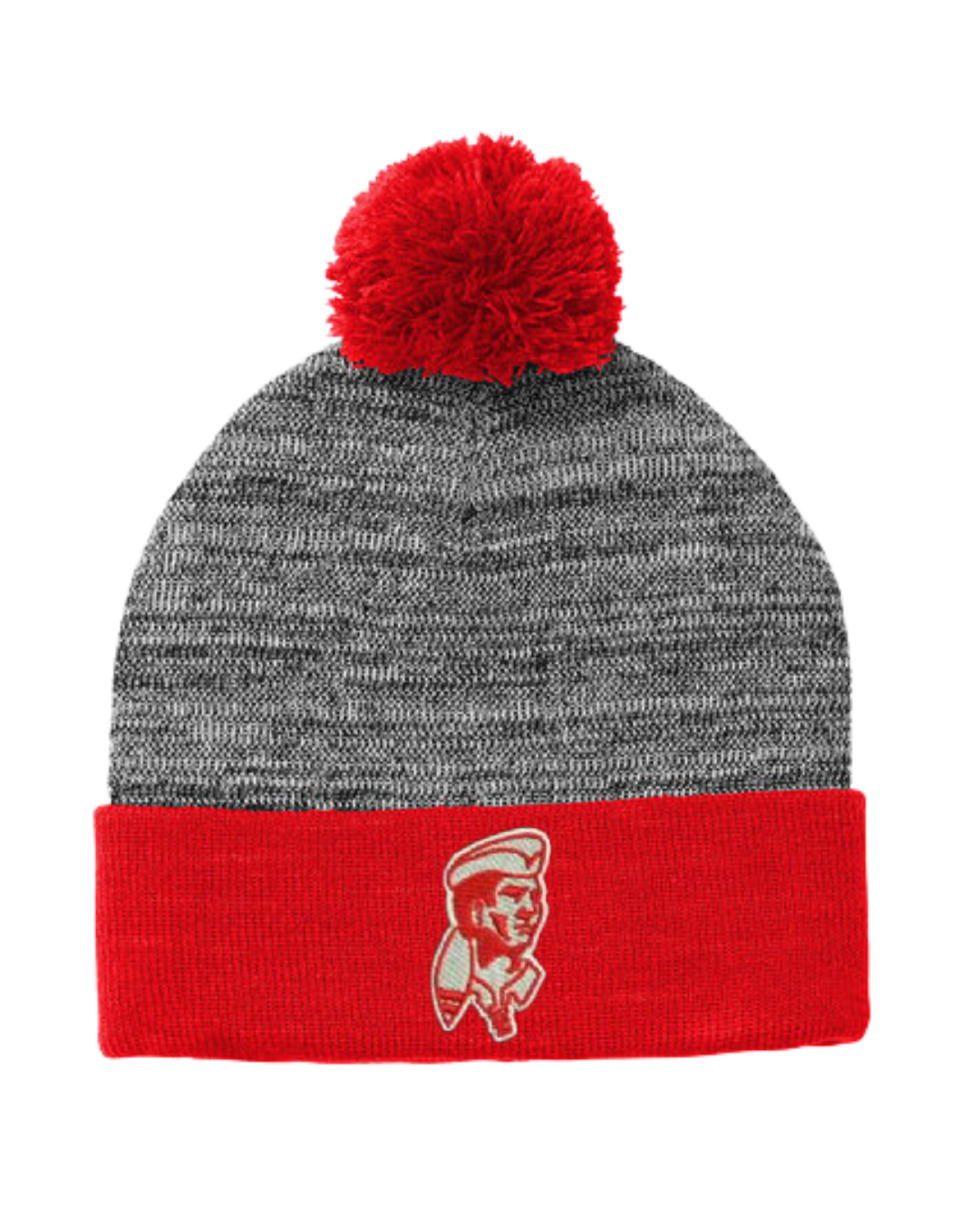 Logan Heather Pom Pom Beanie
