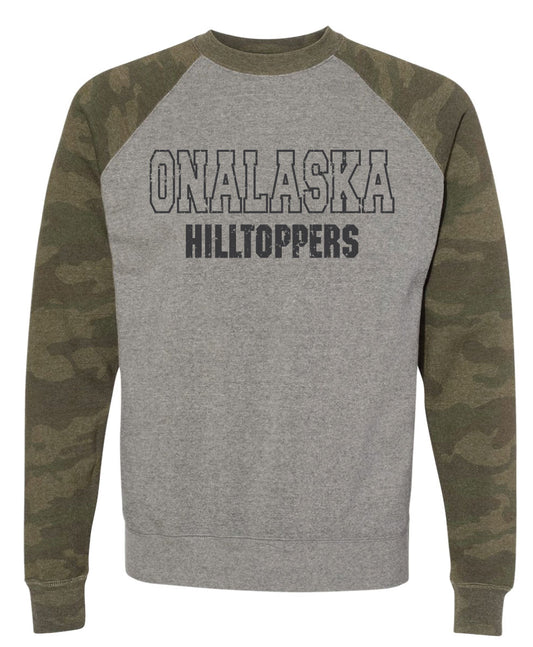 Onalaska Camo Crewneck