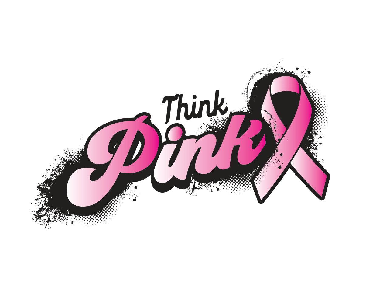 Think Pink Sticker