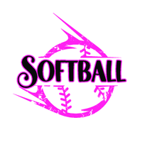 Softball Sticker
