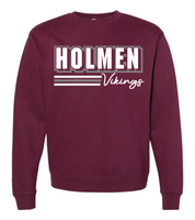 HOLMEN TERRY CREWNECK