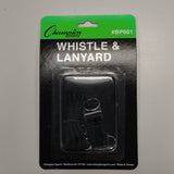 Champion Sports Whistle & Lanyard