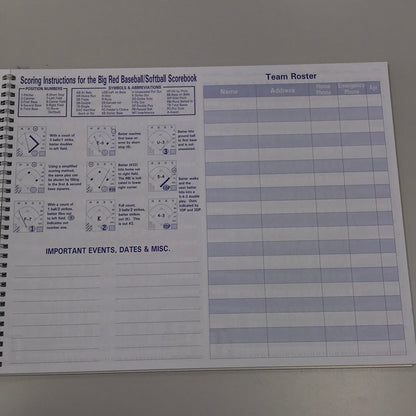 GPP BASEBALL/SOFTBALL  SCOREBOOKS 50 GAMES