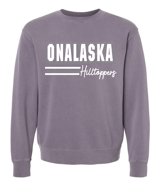 Onalaska Plum Crewneck